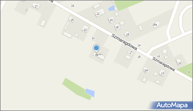 Kamień, Szmaragdowa, 19, mapa Kamień