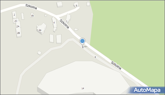 Karpacz, Szkolna, 6, mapa Karpacz