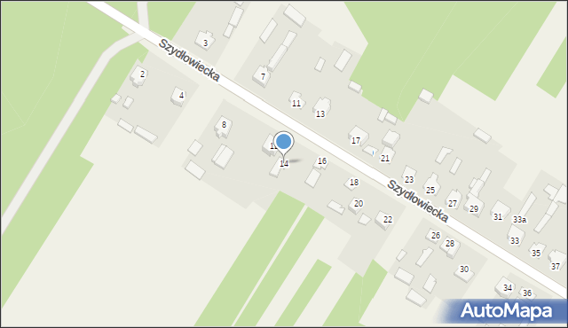 Kierz Niedźwiedzi, Szydłowiecka, 14, mapa Kierz Niedźwiedzi