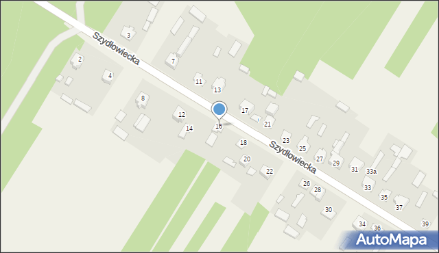 Kierz Niedźwiedzi, Szydłowiecka, 16, mapa Kierz Niedźwiedzi
