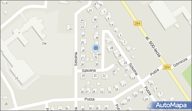 Kleczew, Szkolna, 32, mapa Kleczew