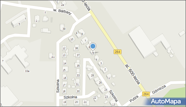 Kleczew, Szkolna, 5, mapa Kleczew