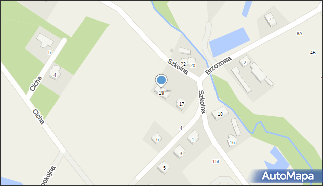 Kleszczewo, Szkolna, 19, mapa Kleszczewo