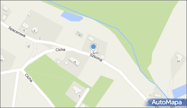 Kleszczewo, Szkolna, 28, mapa Kleszczewo