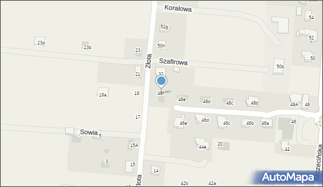 Kliniska Wielkie, Szczecińska, 48f, mapa Kliniska Wielkie