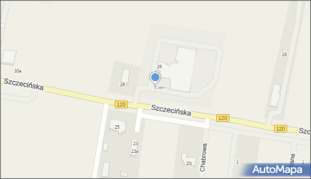 Kobylanka, Szczecińska, 26, mapa Kobylanka