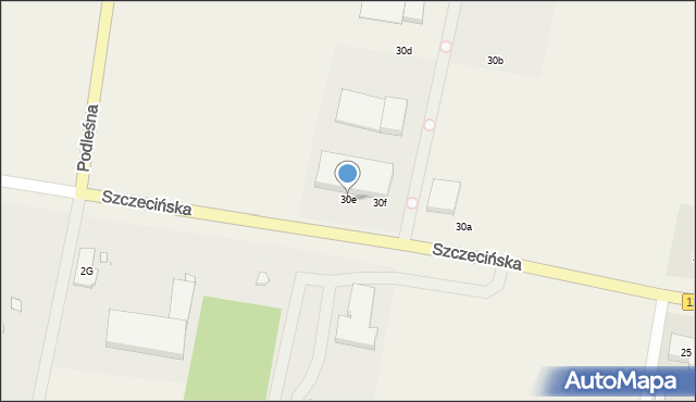 Kobylanka, Szczecińska, 30e, mapa Kobylanka