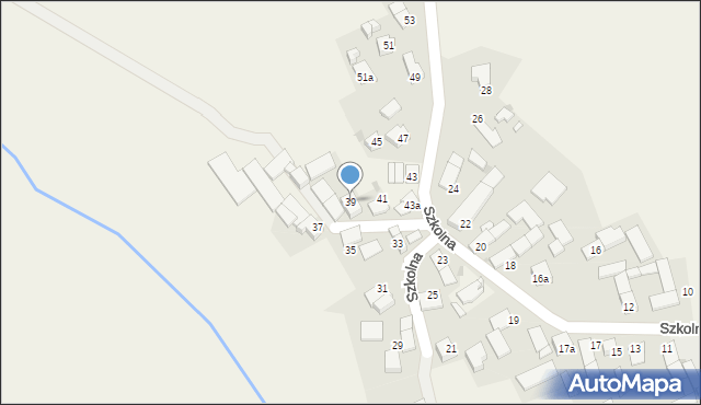 Kobylice, Szkolna, 39, mapa Kobylice