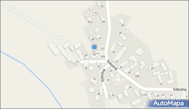 Kobylice, Szkolna, 41, mapa Kobylice