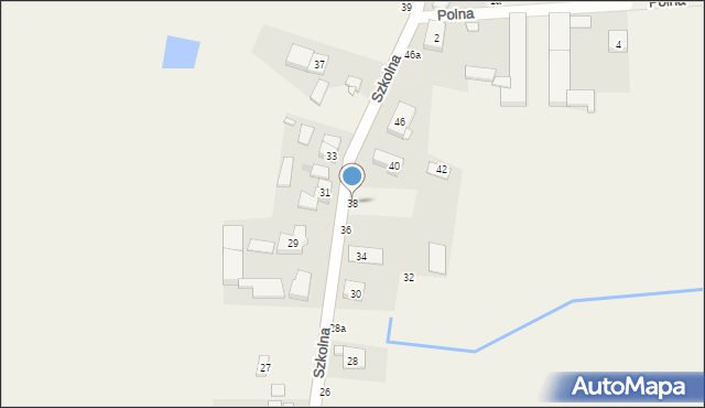 Kobylniki, Szkolna, 38, mapa Kobylniki