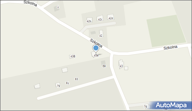 Kokoszkowy, Szkolna, 43a, mapa Kokoszkowy