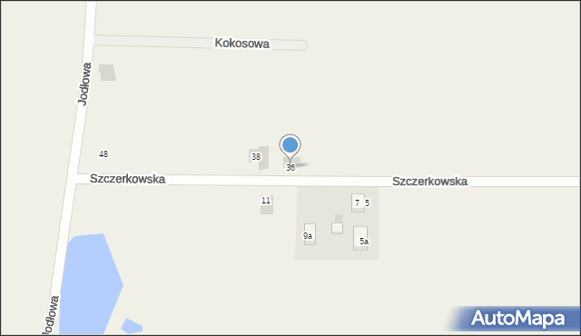 Konarzew, Szczerkowska, 36, mapa Konarzew