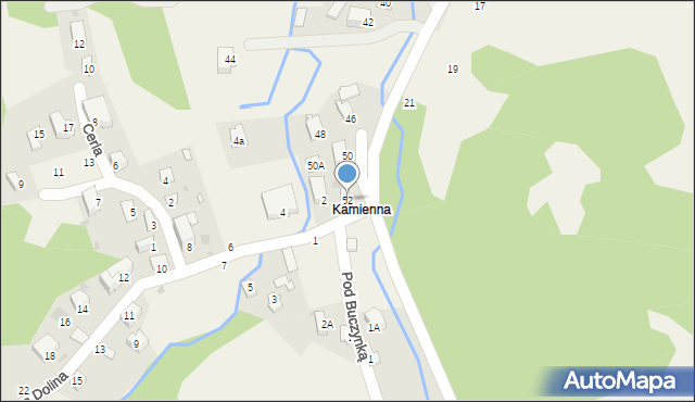 Korbielów, Szczyrbok, 52, mapa Korbielów