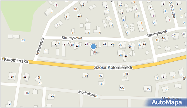 Koronowo, Szosa Kotomierska, 25, mapa Koronowo