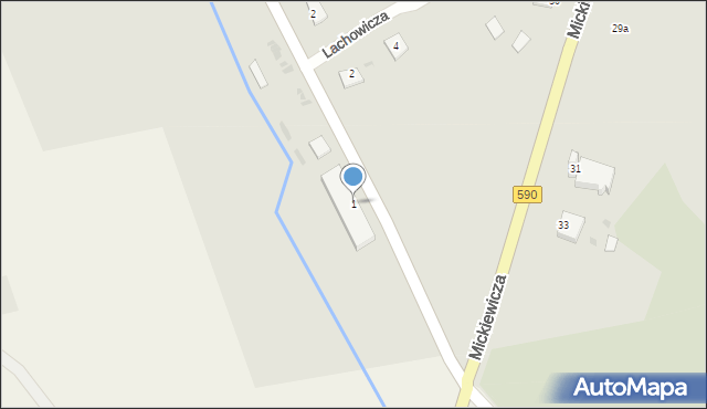 Korsze, Szkolna, 1, mapa Korsze