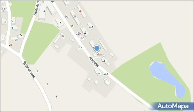 Korytowo, Szkolna, 13e, mapa Korytowo