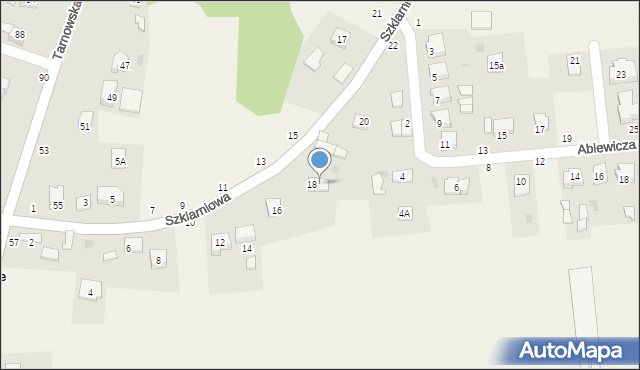 Koszyce Wielkie, Szklarniowa, 18A, mapa Koszyce Wielkie