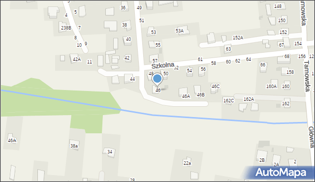 Koszyce Wielkie, Szkolna, 46, mapa Koszyce Wielkie