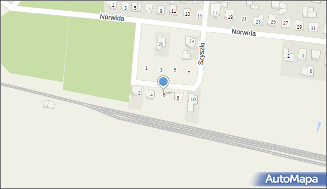 Kotlin, Szyszki Piotra, 6, mapa Kotlin