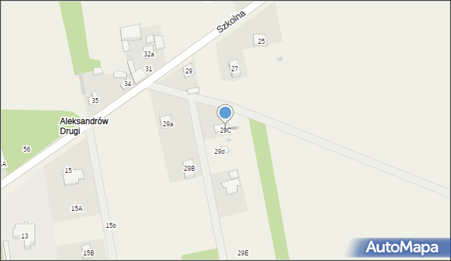 Kruszów, Szkolna, 29C, mapa Kruszów