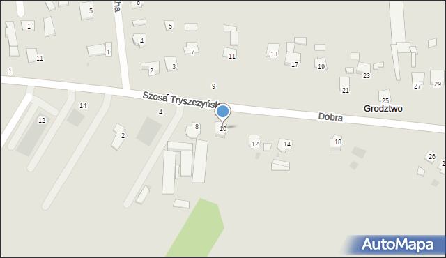 Kruszwica, Szosa Tryszczyńska, 4A, mapa Kruszwica