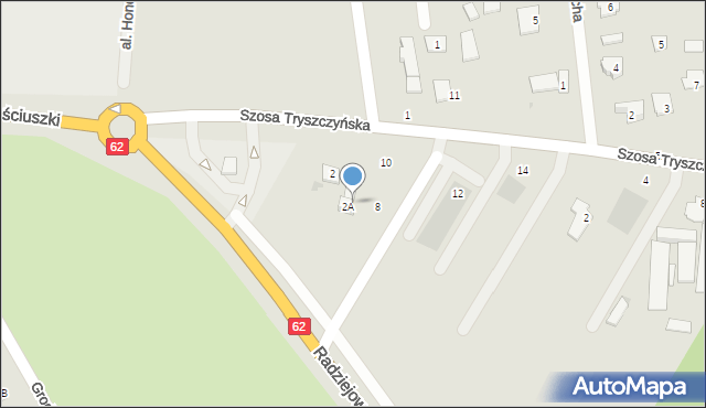 Kruszwica, Szosa Tryszczyńska, 6, mapa Kruszwica