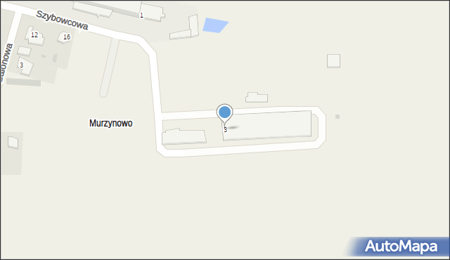 Kruszyn, Szybowcowa, 3, mapa Kruszyn