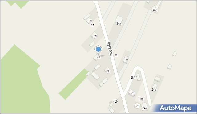 Kwiatkowice, Szkolna, 23, mapa Kwiatkowice