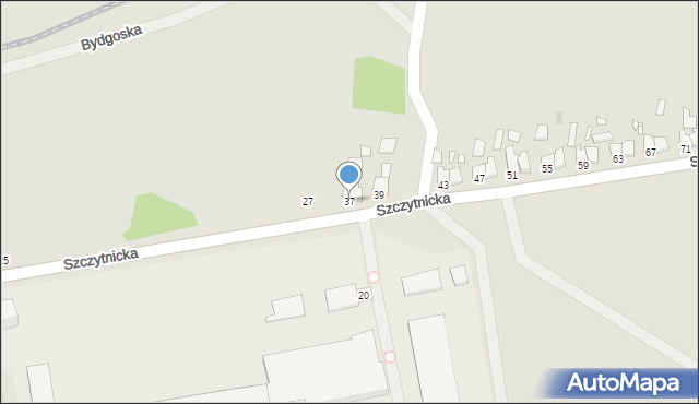 Legnica, Szczytnicka, 37, mapa Legnicy