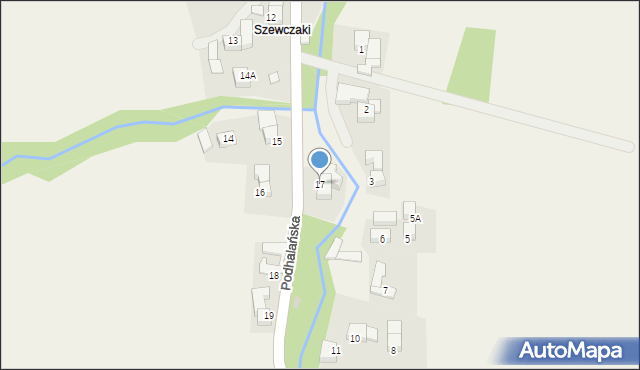 Leśnica, Szkolna, 17, mapa Leśnica