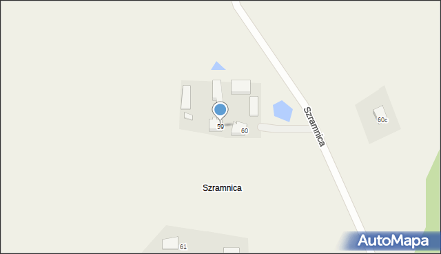 Leszczynki, Szramnica, 59, mapa Leszczynki