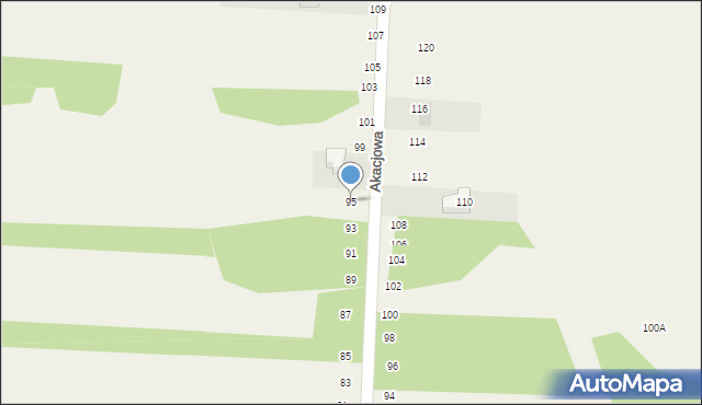 Lgota-Mokrzesz, Szkolna, 95, mapa Lgota-Mokrzesz