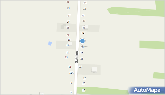 Lgota-Nadwarcie, Szkolna, 30, mapa Lgota-Nadwarcie