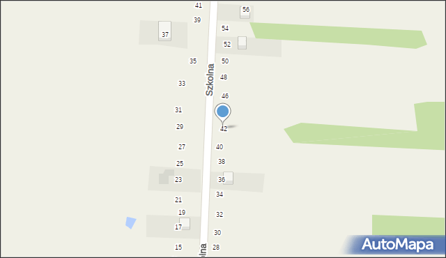 Lgota-Nadwarcie, Szkolna, 42, mapa Lgota-Nadwarcie