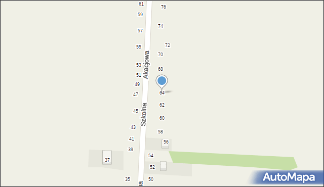 Lgota-Nadwarcie, Szkolna, 64, mapa Lgota-Nadwarcie