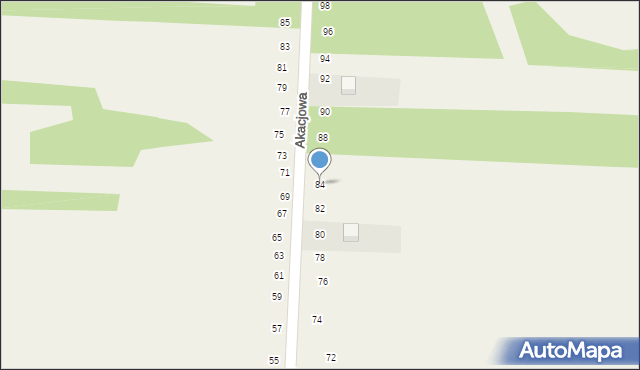 Lgota-Nadwarcie, Szkolna, 84, mapa Lgota-Nadwarcie