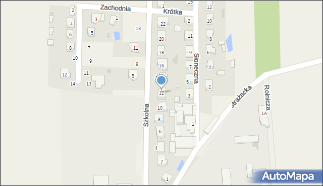 Lgota Wielka, Szkolna, 12, mapa Lgota Wielka