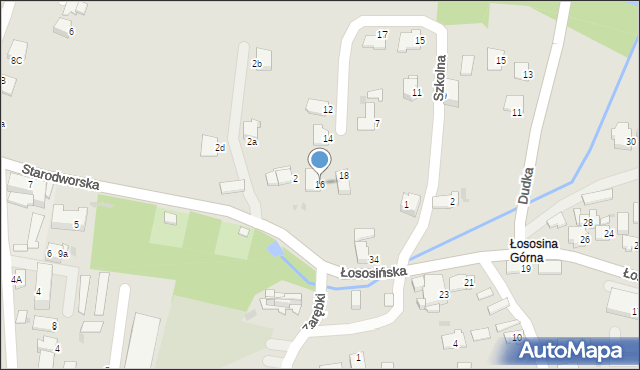 Limanowa, Szkolna, 16, mapa Limanowa