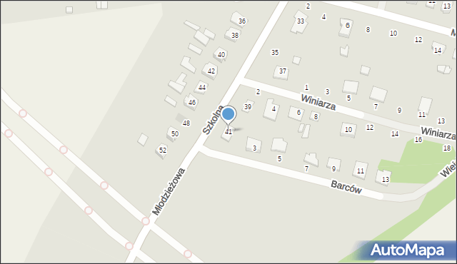 Lubycza Królewska, Szkolna, 41, mapa Lubycza Królewska