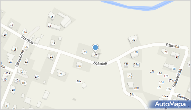 Marcinkowice, Szkolna, 25, mapa Marcinkowice