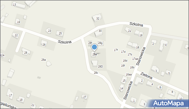 Marcinkowice, Szkolna, 28e, mapa Marcinkowice