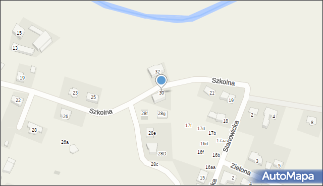 Marcinkowice, Szkolna, 30, mapa Marcinkowice