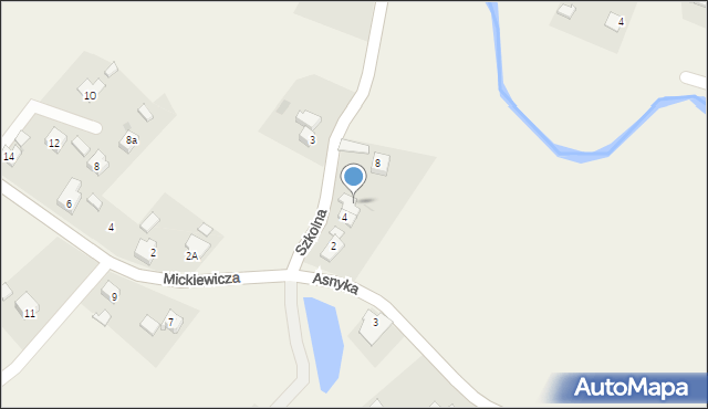 Marklowice Górne, Szkolna, 6, mapa Marklowice Górne