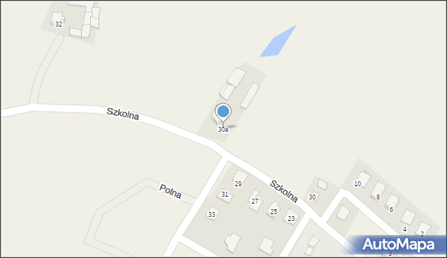 Marzęcice, Szkolna, 30a, mapa Marzęcice