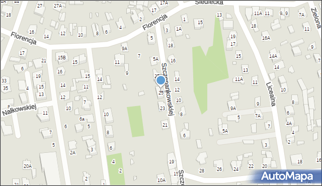 Mińsk Mazowiecki, Szczepankowskiej Michaliny, 25, mapa Mińsk Mazowiecki