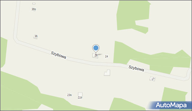 Niesułowice, Szybowa, 26, mapa Niesułowice