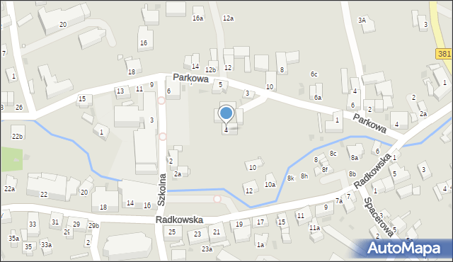 Nowa Ruda, Szkolna, 4, mapa Nowa Ruda