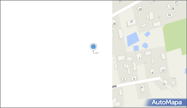 Nowa Wieś, Szkolna, 1, mapa Nowa Wieś