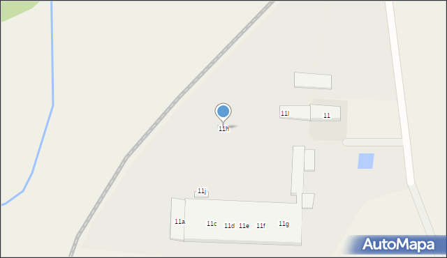 Nowa Wieś Ełcka, Szosa Bajtkowska, 11h, mapa Nowa Wieś Ełcka
