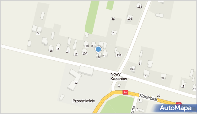 Nowe Sierosławice, Szkolna, 6, mapa Nowe Sierosławice